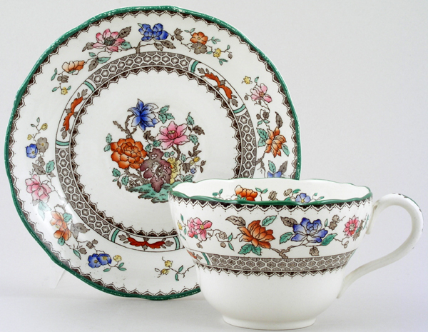 Breakfast Cup and Saucer c1950s